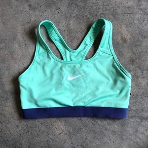 Mint Nike Sports Bra